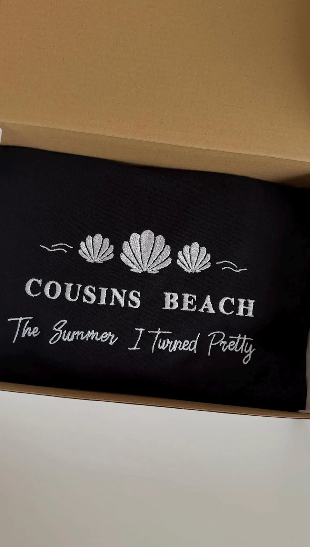 The Summer I Turned Pretty embroidered sweatshirt